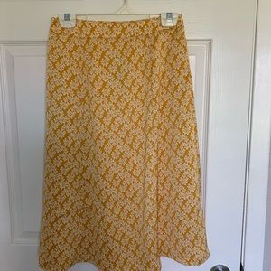 Yellow AT Loft skirt